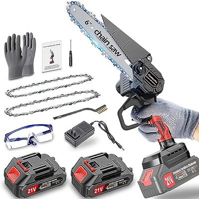 Cordless Mini Chainsaw for Milwaukee M18 Battery,Small ChainSaw 6 Inch with  Security Lock,ANIRUDH Battery Power Handheld Mini Chain Saw for Wood  Cutting,Tree Trimming,Camping (Battery Not Included) - Yahoo Shopping