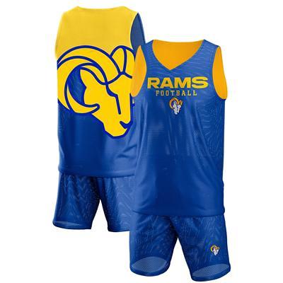 Nike Men's Los Angeles Rams Athletic Royal Sleeveless Hoodie