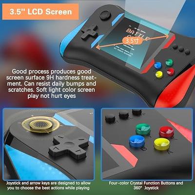 Handheld Game Console for Kids Adults, Game Boy Portable Retro Game Console  with 500 Classic Arcade Video Games 3 Inch Color Screen, 1020mAh