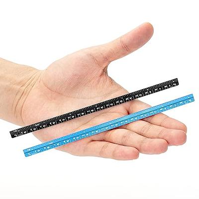 Mr. Pen- Small Architectural Scale Ruler, Aluminium, 6 Inch, 2 Pack, Black  and Blue, Pocket Size Ruler, Triangle Ruler, Metal Ruler Set, Architect  Scale Ruler for Blueprints - Yahoo Shopping