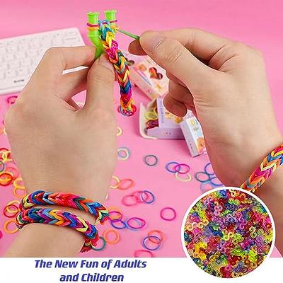 Kreative Kraft Color DIY Loom Band Kit Colorful Rubber Bands for Making  Bracelets, Key Chains, Necklaces Etc (Multi) : Amazon.in: Toys & Games