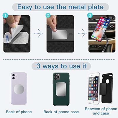 Mount Metal Plate For Phone Magnet Car Mount Holder Cradle With