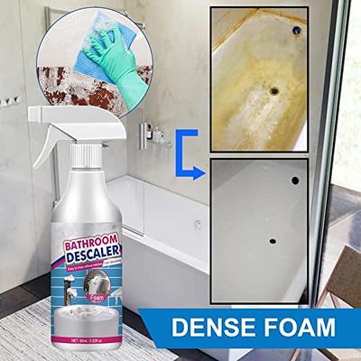 Stubborn Stains Cleaner - Bathroom Descaler Cleaner, Bathroom Descaler Spray,  Bathroom Foam Cleaner Spray, Limescale Cleaner Shower, All Purpose Bubble  Cleaner Foam Spray for Bathtub Toilet (3pc) - Yahoo Shopping