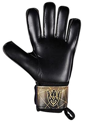 Keeperking Soccer Goalie Goalkeeper Gloves for Kids Boys Youth &  Adult,Latex Strong Grip Palms with Removable Finger Spines Protection  Children Football Gloves for Training/Match (10, Gold-FS) - Yahoo Shopping