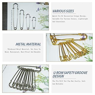 Large Safety Pins, Large Safety Pins Heavy Duty, Safety Pins for