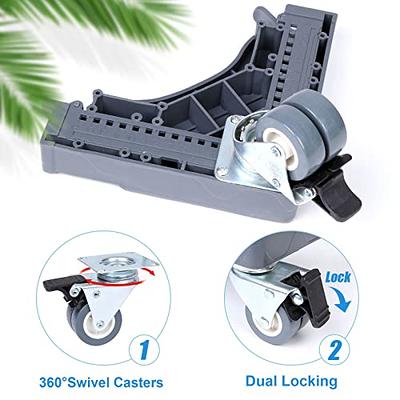 Portable Washer Dryer Stand Roller Washing Machine Dolly Pedestal