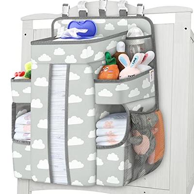 Maliton Diaper Caddy - Hanging Diaper Organizer for Changing Table