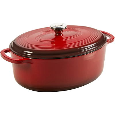 Chasseur 7.25-Quart Cast Iron Dutch Oven in the Cooking Pots department at