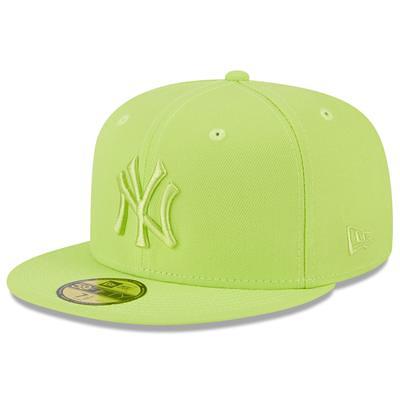 Men's New Era Turquoise/Yellow Atlanta Braves Spring Two-Tone