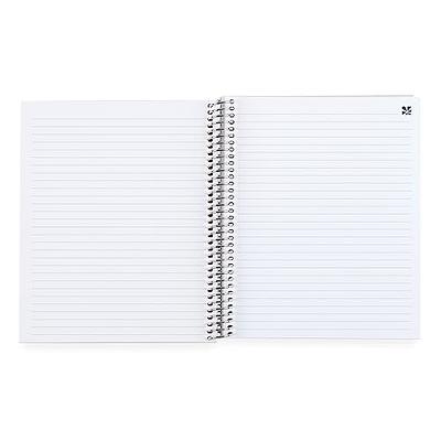 9X6 Blank Spiral Notebook, 2-Pack, Soft Cover, 160 Pages