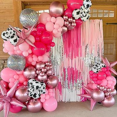 Last Disco Bachelorette Party Decorations - Black and Silver Balloon  Garland Kit, Disco Ball Balloons, for Western Cowgirl Nashville  Bachelorette Party Decor, Bridal Shower, Bride to Be Party 