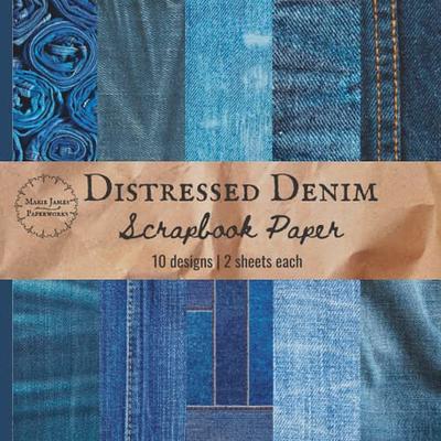 distressed denim fabric