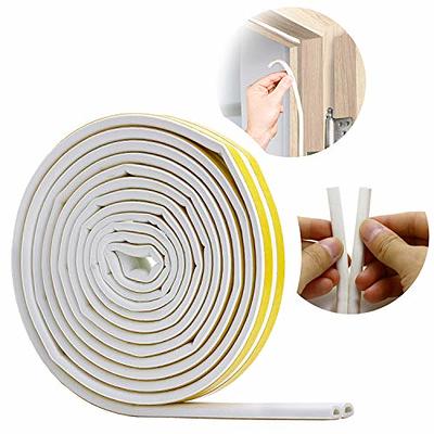 19.6 ft Rubber Door Weather Stripping Door Seal Strip for Doors & Windows,Self-Adhesive  Door Insulation Weather Strip,Soundproof Door Sealers for Door Frame Gap  Blocker(White) - Yahoo Shopping