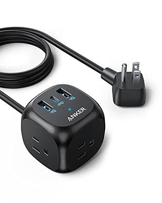 Anker Prime 6-in-1 USB-C Charging Station, 140W Compact Power Strip for  Work and Travel, 5 ft Detachable Extension Cord with 6 Ports 
