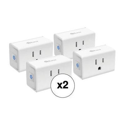 Kasa Smart WiFi Plug Slim Energy Monitoring 4-Pack