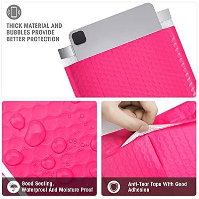 8.5x12 Inch Pink Poly Bubble Mailers Padded Envelopes Self Seal