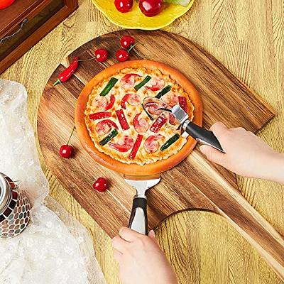 Sliding Pizza Peel - Pala Pizza Scorrevole | The Pizza Peel That Transfers  Pizza Perfectly | Pizza Paddle with Handle | Non-Stick Pizza Spatula Paddle