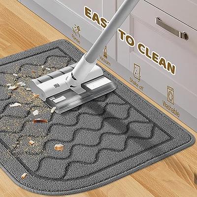 Kitchen Rugs and Mats Washable [2 PCS] Non-Skid Natural Rubber