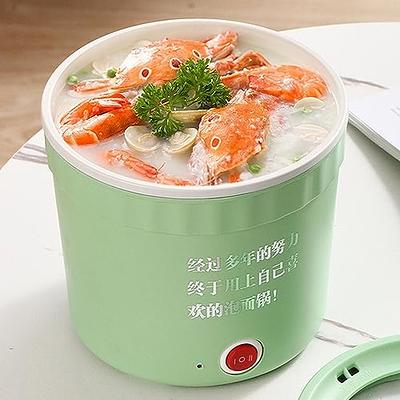 Mini Rice Cooker, Mini Ramen Cooker, Instant Hot Pot, Electric Hot Pot, 1L  Capacity Portable Pot Cooker for Steaming, Frying, Porridge, Noodles, Soup  - Yahoo Shopping