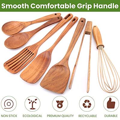 Wooden Spoon Cooking Spoon Set of 7 pcs