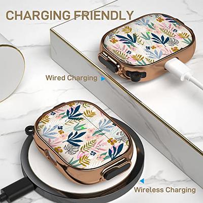 Case for Airpods Pro 2nd Generation - VISOOM Airpods Pro 2 Cases Cover  Women Cute 2022 Silicone iPod Pro 2 Earbuds Wireless Charging Case Girl  Bling