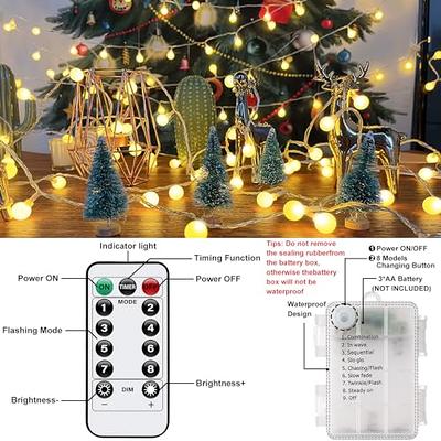 LED String Light Remote Waterproof Christmas Light 66ft – The DIY Outlet