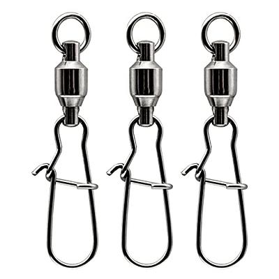  Stainless 3way Swivel Fishing Crossline Swivels 3 Way Rigs  Saltwater Freshwater Drifting Trolling Fishing Tackle Connector For Spoons  Minnow Baits 25pcs 35lbs