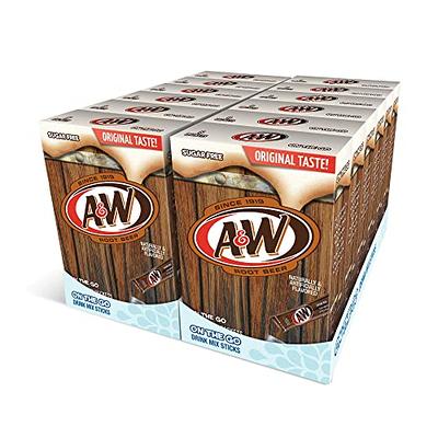 A&W Root Beer Zero Sugar Soda 12oz Cans, Pack of 24 