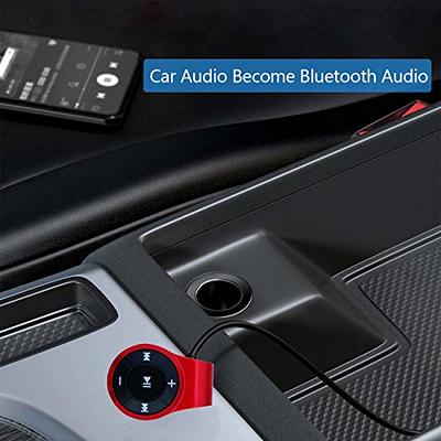 COMSOON Bluetooth Receiver for Music Streaming/Hands-Free Calls, AUX  Bluetooth Adapter for Car/Home Stereo/Speakers/Wired Headphones, 14H  Battery