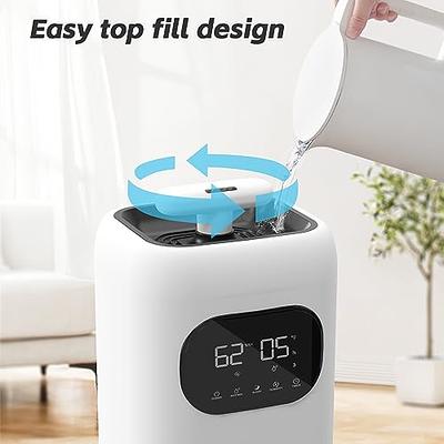  5.2L Humidifiers for Bedroom and Plants, Ultrasonic