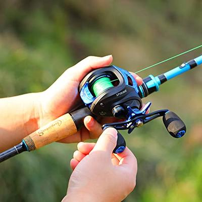 Sougayilang Fishing Rod and Reel Combo, Lightweight Baticasting Combo, 2  Pieces M/MH Baitcasting Rod Combo, 5.9FT/6.9FT Baitcaster Combo-5'9'' with  Left Hand Reel : : Sports & Outdoors