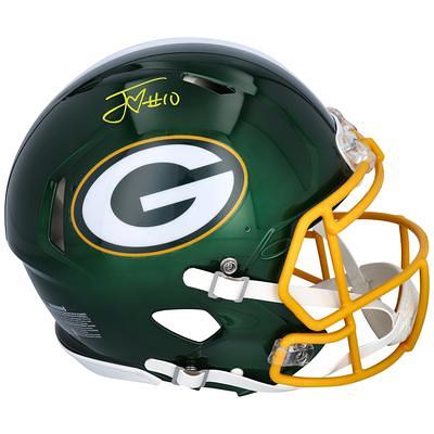 Autographed Green Bay Packers Aaron Rodgers Fanatics Authentic Riddell Camo  Alternate Speed Replica Helmet