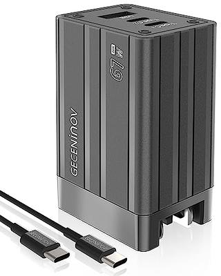  UGREEN 100W USB C Wall Charger, Nexode 2-Port GaN Foldable Fast  Charger Block Compatible with MacBook Pro/Air, iPad Pro, iPhone 14 Pro,  Dell XPS, Chromebook, Samsung Galaxy S23 Ultra, Pixel 7