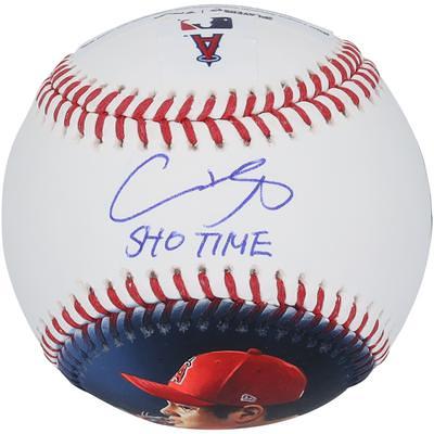 Mike Trout Los Angeles Angels Autographed Fanatics Authentic Baseball -  Hand Painted by Artist Stadium Custom Kicks - #