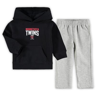 Infant Navy/Heathered Gray Atlanta Braves Fan Flare Fleece Hoodie and Pants  Set 