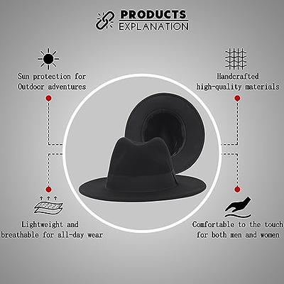 outdoor men women large round brim