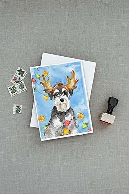 Caroline's Treasures CK2485GCA7P Christmas Lights Schnauzer Greeting Cards  and Envelopes Pack of 8 Blank Cards with Envelopes Whimsical A7 Size 5x7  Blank Note Cards - Yahoo Shopping