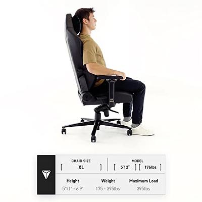 Mimoglad Office Chair, High Back Ergonomic Desk Chair with Adjustable Lumbar  Support and Headrest, Swivel Task Chair with flip-up Armrests for Guitar  Playing, 5 Years Warranty – Built to Order, Made in