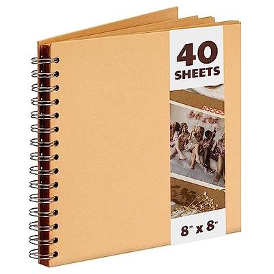  RECUTMS Our Adventure Book with Gift Box,Best DIY Scrapbook  Photo Album 80 Pages,Retro Album Wedding Photo Album for Lover,Kids,Thanks  Giving Gift