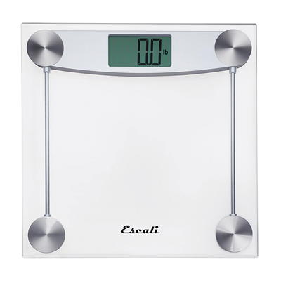 Escali Easy Read Body Scale - Black