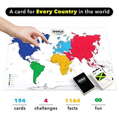 Tactic Flags of The World Family Card Game - Educational & Fun - Play &  Learn About Flags, Nations & Geography