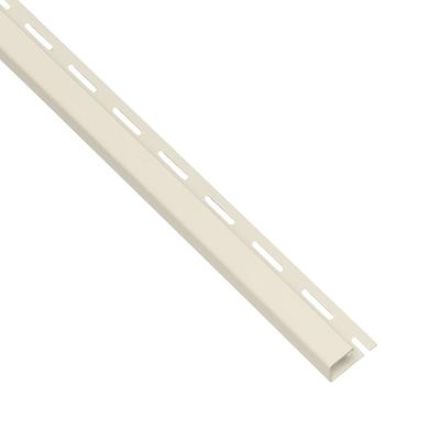 Durabuilt 400 White J-channel Vinyl Siding Trim 0.625-in x 150-in in the  Vinyl Siding Trim department at