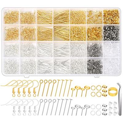 150 Piece 925 Silver Hypoallergenic Earring Hook Kit, Earring Making Kit  With Hypoallergenic Earring Hooks, Earring Backs And Jump Rings For Earring  Making And Repair