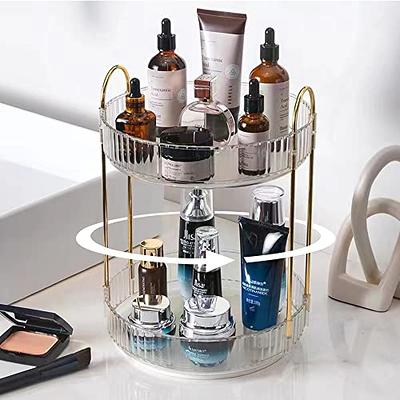 Rotating Makeup Organizer with 6 Drawers, Acrylic Large Skincare Organizer  for Make up Organizers and Storage for Vanity, Makeup Carousel Spinning  Holder Rack for Dresser, Bathroom(Plus-Size,Clear) - Yahoo Shopping