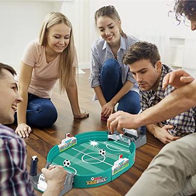 Two Player Desktop Soccer Game - Foosball Table, Mini Tabletop