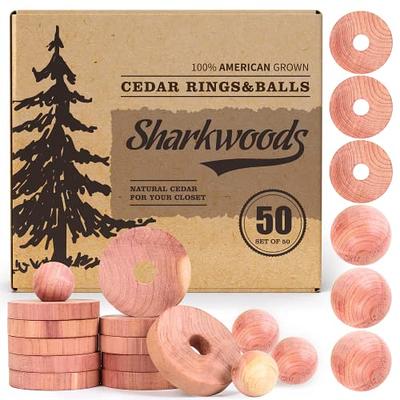 Wahdawn Cedar Moth Balls, Aromatic Red Cedar Wood Blocks Moth