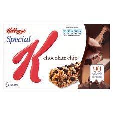 Kellogg's Special K Chocolate Chip Bars 5 X 20G - Yahoo Shopping