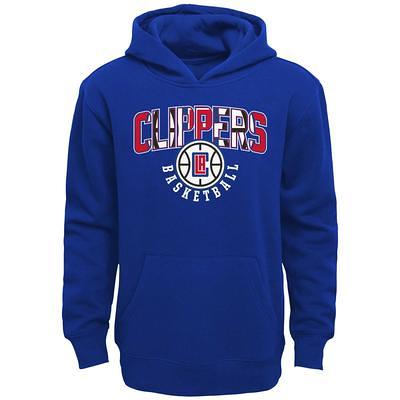 Men's Nike Black La Clippers Spotlight on Court Practice Performance Pullover Hoodie