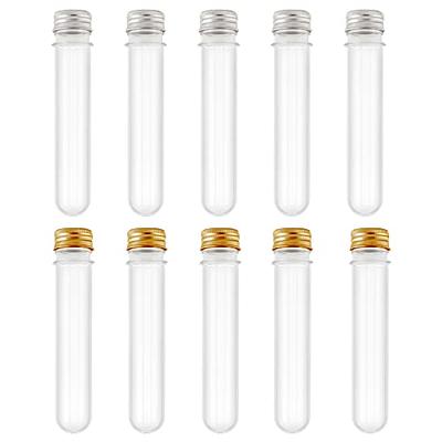 50 Pcs Test Tubes with Test Tube Rack 16x100mm (10ml) Plastic Test Tubes  with Caps for Scientific Experiments Party Decoration Liquid Storage Candy  Storage - Yahoo Shopping