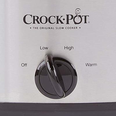 Crock-pot 7 Quart Manual Black Slow Cooker